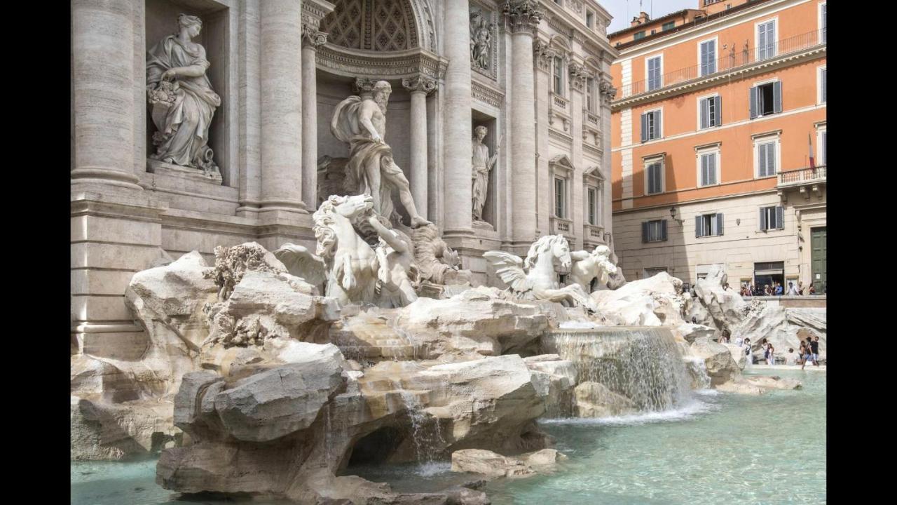 Trevinestrome - Exclusive Trevi Fountain View Apartment מראה חיצוני תמונה